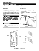 Broan Ventilation Switch Kit for E2 & M Series Furnace Installation guide