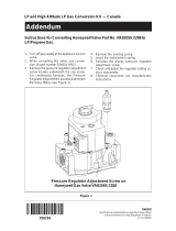 GrandAire Canadian G and L Series LP Gas Conversion Kit Installation guide