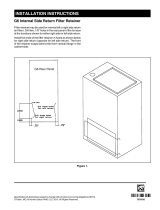Broan G6 Internal Side Return Filter Retainer Kit Installation guide