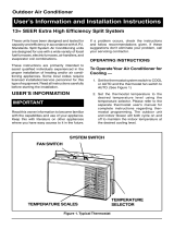 Nordyne 13+ SEER Extra High Efficiency Split System Installation guide