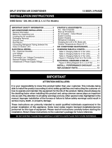 Intertherm JS4BD-B Installation guide