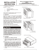 Unbranded Economizer for B5SM-090/120 Air Handler Installation guide