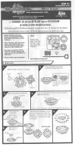 Hasbro BEYBLADE V FORCE METAL DRIGER A95 82656 Owner's manual