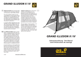 Jack Wolfskin Grand Illusion II Zelt Owner's manual