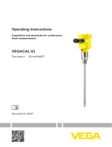 Vega VEGACAL 63 Operating instructions