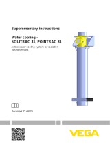 Vega Water/Air cooling POINTRAC 31 Supplementary instructions