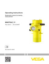 Vega MINITRAC 31 Operating instructions