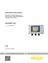 Vega VEGAMET 861 Operating instructions