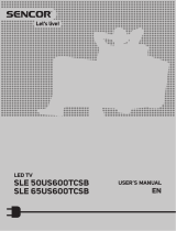 Sencor SLE 65US600TCSB User manual