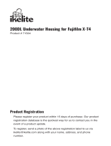 Ikelite 200DL Underwater Housing for Fujifilm X-T4 Mirrorless Digital Camera User manual