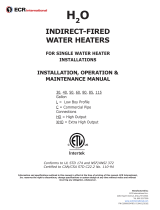 UTICA BOILERS H2OI Single Coil Stainless Steel Indirect Water Heaters Installation & Operation Manual