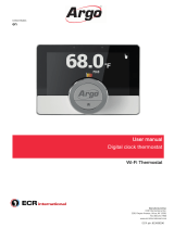 UTICA BOILERS Argo Wi-Fi Thermostat User manual