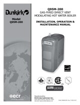 Dunkirk Q95M-200 Modulating Condensing Boiler Installation & Operation Manual