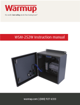 Warmup WSM-252W Smart WiFi Panel Installation guide