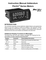 PRECISION DIGITAL PD6060 User manual