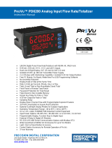 Precision Digital Corporation PD6200 User manual