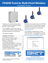 PRECISION DIGITALPDW90 Point to Multi-Point Wireless