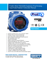 PRECISION DIGITAL PD8-6200 ProtEX-MAX User manual