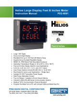 PRECISION DIGITAL PD2-6001 User manual