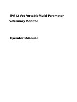Mindray iPM12 Vet Monitor User manual