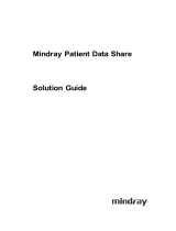 Mindray PDS Gateway HL7  User manual