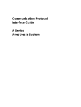 Mindray A-Series Com Protocol  User manual