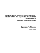 Mindray DC-90 Basic Ultrasound User manual