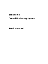 Mindray BeneVision Central Station User manual