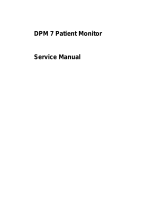 Mindray DPM 7 User manual