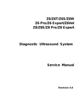 Mindray Z6Vet User manual