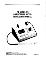 YSI 35 Conductance Meter Owner's manual