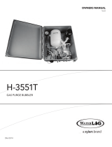 YSI WaterLOG H-3551T Bubbler User manual