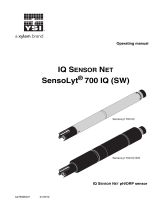 YSI IQ SensorNet SensoLyt Sensor User manual