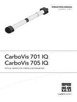 YSI IQ SensorNet CarboVis 701 & 705 IQ Sensors User manual