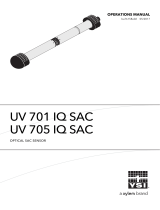 YSI IQ SensorNet UV 701/705 SAC Sensor User manual