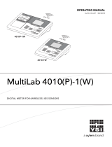 YSI MultiLab 4010-1W User manual