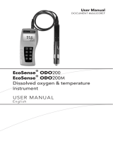 YSI ODO200 and ODO200M User manual