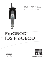 Xylem YSI IDS ProOBOD User manual