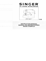SINGER FEATHERWEIGHT II 118 Owner's manual