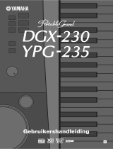 Yamaha DGX-230 Owner's manual