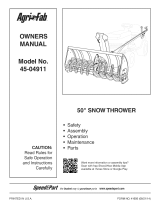 Craftsman 45-04911 Owner's manual