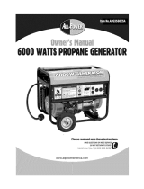All-Power APG3560CSA Owner's manual