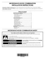 Whirlpool WMH32519CT1 Installation guide