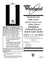 Whirlpool Residential Electric water heater Owner's manual