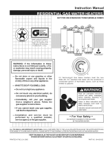 AO Smith GCV40-200 Owner's manual