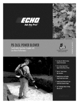 Echo PB-265L Owner's manual