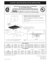Electrolux EW30EC55GB2 Installation guide