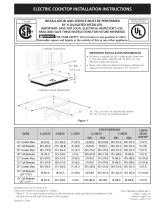 Frigidaire FFEC3225MW Installation guide