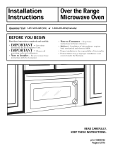 Electrolux FPBM3077RFB Installation guide