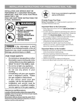 Electrolux EW3LDF65GSA Installation guide